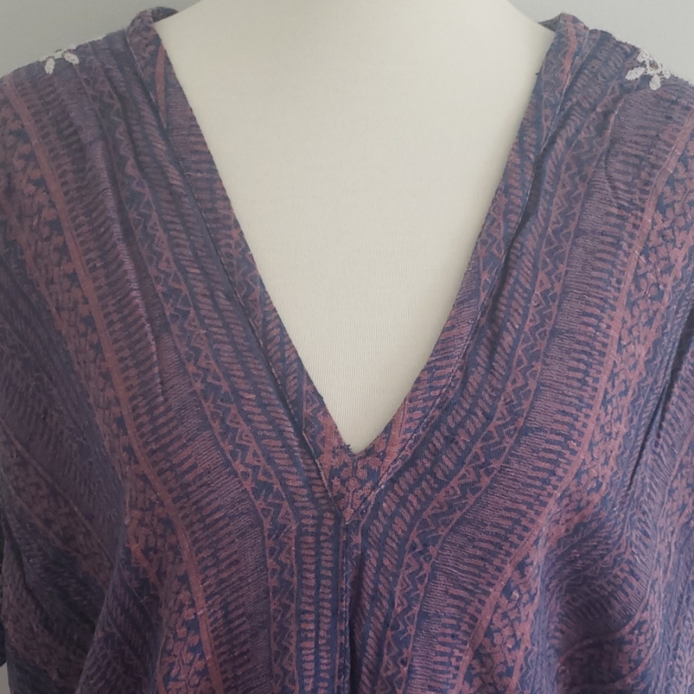 Free People Embroidered Poncho - Picture 2 of 6